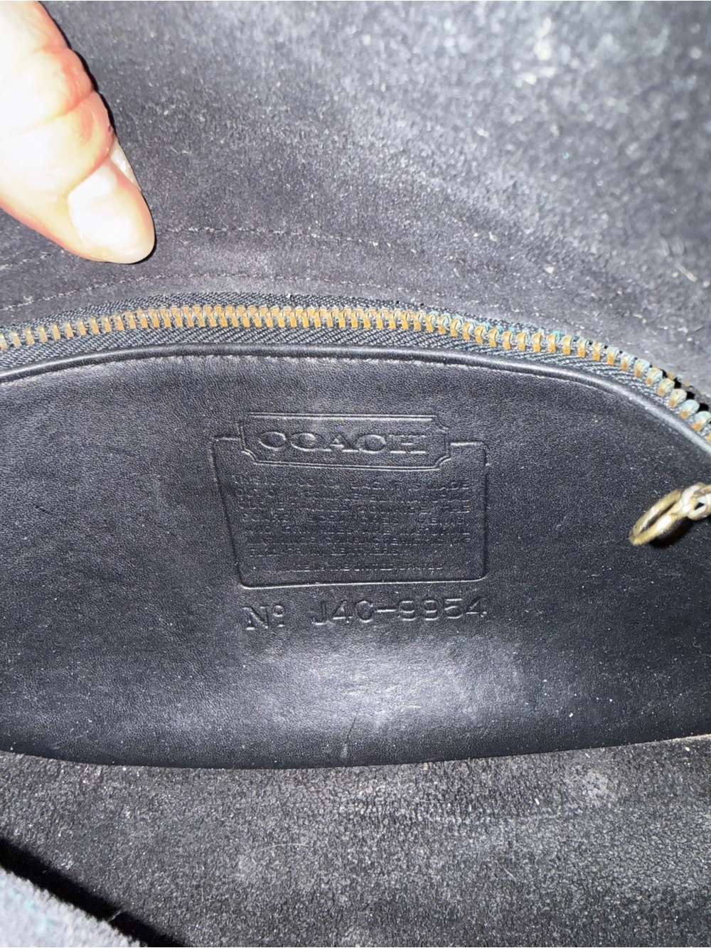 Vintage Coach Prairie Bag, Classic Black Leather Crossbody Bag with Turn-Lock - Picture 10 of 10
